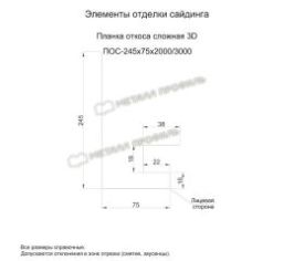 Планки откоса