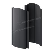 Штакетник металлический МЕТАЛЛ ПРОФИЛЬ ELLIPSE-O 19х126 (VikingMP Д-01-70247024-0.45)