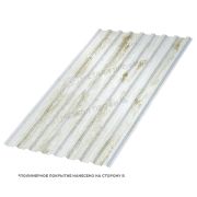 Профлист МЕТАЛЛ ПРОФИЛЬ МП-20x1100-R (ECOSTEEL_MA-01-Беленый Дуб-0,5)