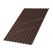 Профлист МЕТАЛЛ ПРОФИЛЬ С-21х1000-A (VALORI-20-Brown-0,5)