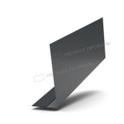 Планка карнизного свеса 250х50х3000 (VikingMP-01-7016-0.45)