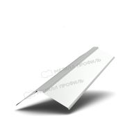 Планка конька плоского 150х150х2000 NormanMP (ПЭ-01-9003-0.5)