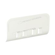 Ограничитель перелива МЕТАЛЛ ПРОФИЛЬ Foramina PUR Ral 9010