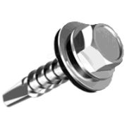 Саморез 5,5х19 оцинк. со сверлом 5 мм