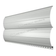 Сайдинг МЕТАЛЛ ПРОФИЛЬ Woodstock-Н-28х330 (ПЭ-01-9003-0.45)