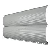 Сайдинг МЕТАЛЛ ПРОФИЛЬ Woodstock-В-28х330 (ПЭ-01-9006-0.45)