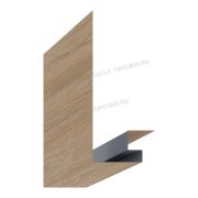 Планка откоса сложная 3D Woodstock 230х75х3000 (ECOSTEEL_T-01-Сосна-0.5)