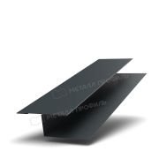 Планка стыковочная универсальная 50х18х2000 NormanMP (ПЭ-01-7016-0.5)
