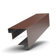 Планка угла наружного сборная верхняя 3D Woodstock 83х30х2000 (ПЭ-01-8017-0.45)