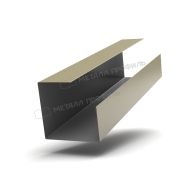 Планка угла внутреннего сборная нижняя Woodstock 50х30х3000 NormanMP (ПЭ-01-1014-0.5)