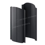 Штакетник металлический МЕТАЛЛ ПРОФИЛЬ ELLIPSE-O 19х126 (ПЭД-01-70247024-0.45)