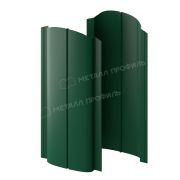 Штакетник металлический МЕТАЛЛ ПРОФИЛЬ ELLIPSE-O 19х126 (ПЭД-01-60056005-0.45)