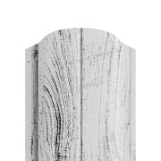 Штакетник металлический МЕТАЛЛ ПРОФИЛЬ ELLIPSE-O 19х126 (ECOSTEEL_MA-01-Беленый Дуб-0.5)