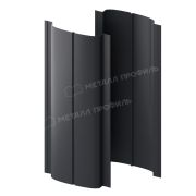 Штакетник металлический МЕТАЛЛ ПРОФИЛЬ ELLIPSE-T 19х126 (ПЭД-01-70247024-0.45)