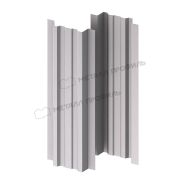 Штакетник металлический МЕТАЛЛ ПРОФИЛЬ LАNE-T 16,5х99 NormanMP (ПЭ-01-7004-0.5)