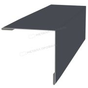 Планка угла усиливающая для забора 40х20 х 3000 (ПЭД-01-70247024-0.45)