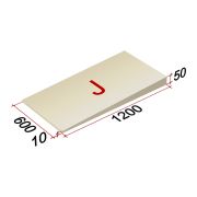 LOGICPIR Slope-3,4% (J) СХ/СХ 1200х600х10-50 (упак, 18 плит, 12,9599