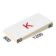 LOGICPIR Slope -3,4% (K) СХМ/СХМ 1200х600х50-90 (упак, 8 плит, 5,7600 кв.м)