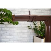 ТН МВС 125/90 мм, водосточная труба металлическая (1 м)