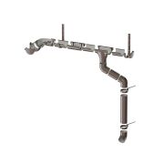 ТН МАКСИ 152/100 мм, водосточная труба пластиковая (1 м)