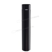 Труба водосточная МЕТАЛЛ ПРОФИЛЬ PURMAN BLACK EDITION D100х3000 Ral 9005