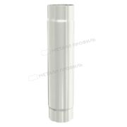 Труба соединительная МЕТАЛЛ ПРОФИЛЬ GRANDSYSTEM D90х1000 Ral 9010