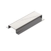 Крепежный профиль шляпный 90х20х3000 порошковая окраска (ОЦ-01-БЦ-1.2)