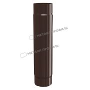 Труба соединительная МЕТАЛЛ ПРОФИЛЬ GS lite D90х1000 Ral 8017